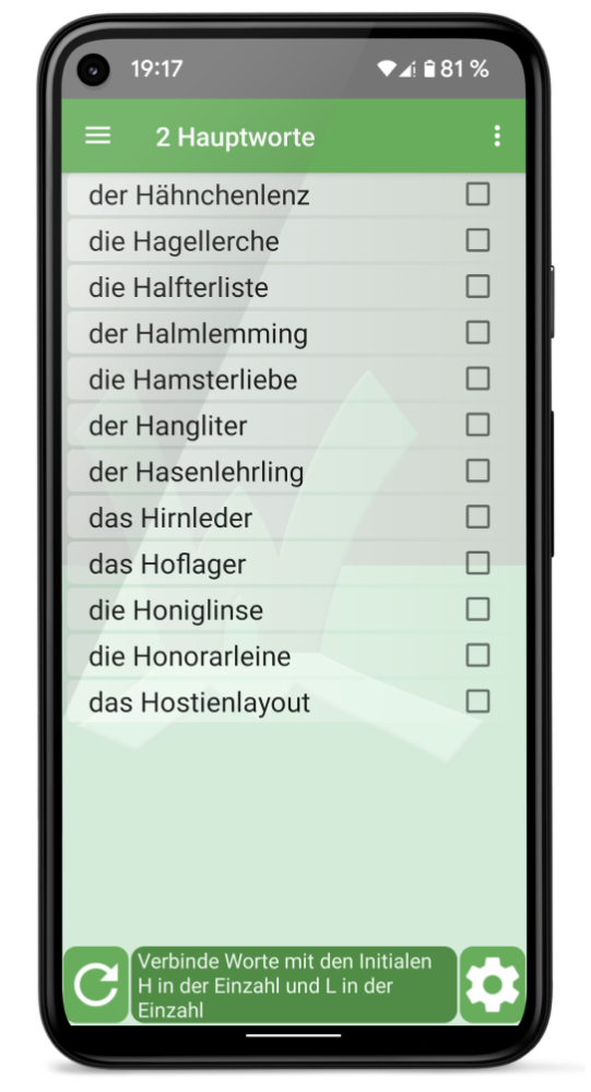 xWord - die Wortspiel App